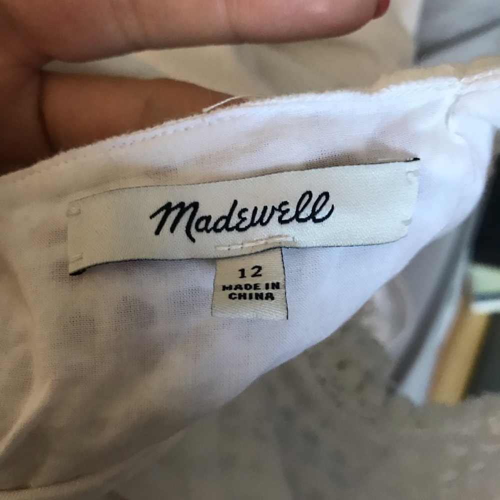 Madewell White Sundream Fringe Dress 12 - Picture 6 of 6